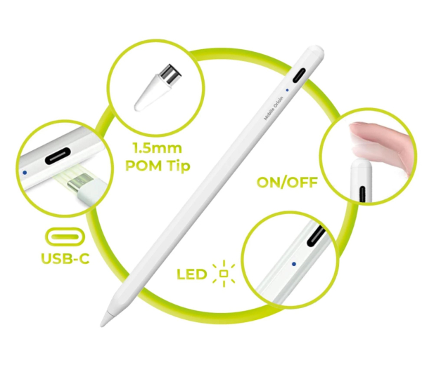 Mobile Origin Universal USB-C Active Stylus Pen PE1 - 1456661 - zdjęcie 6